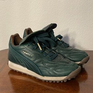 Kids Puma Avanti X Fenty Low Top Sneakers Dark Myrtle Green